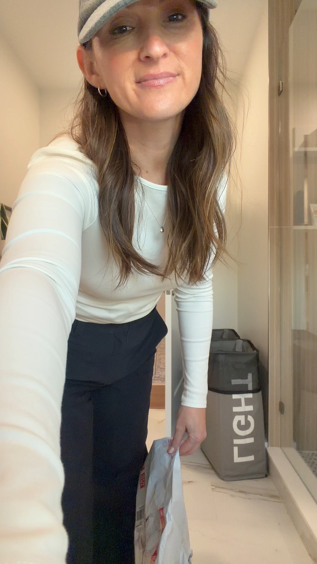 Snatchworthy pants!! 🙌🏼🙌🏼
These instantly gave me a confident boost- higher waisted, comfortable, slight barrel pant. I got in the Navy in an XS. Under $50 and sure to be a staple to rewear over and over- always a goal for me! Checks all the boxes! 

#LTKFindsUnder50 #LTKOver40