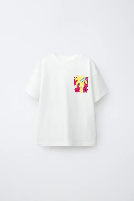 LOGO PRINT T-SHIRT | Zara US