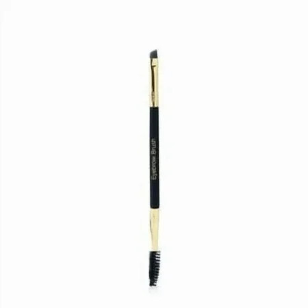 bdb 2-Sided Brow Brush – Dual-Ended Grooming Tool with Angled Bristles for Precise Brow Powder Application & Spoolie for Effortless Blending, Cruelty & Paraben-Free - Gold & Black | Walmart (US)
