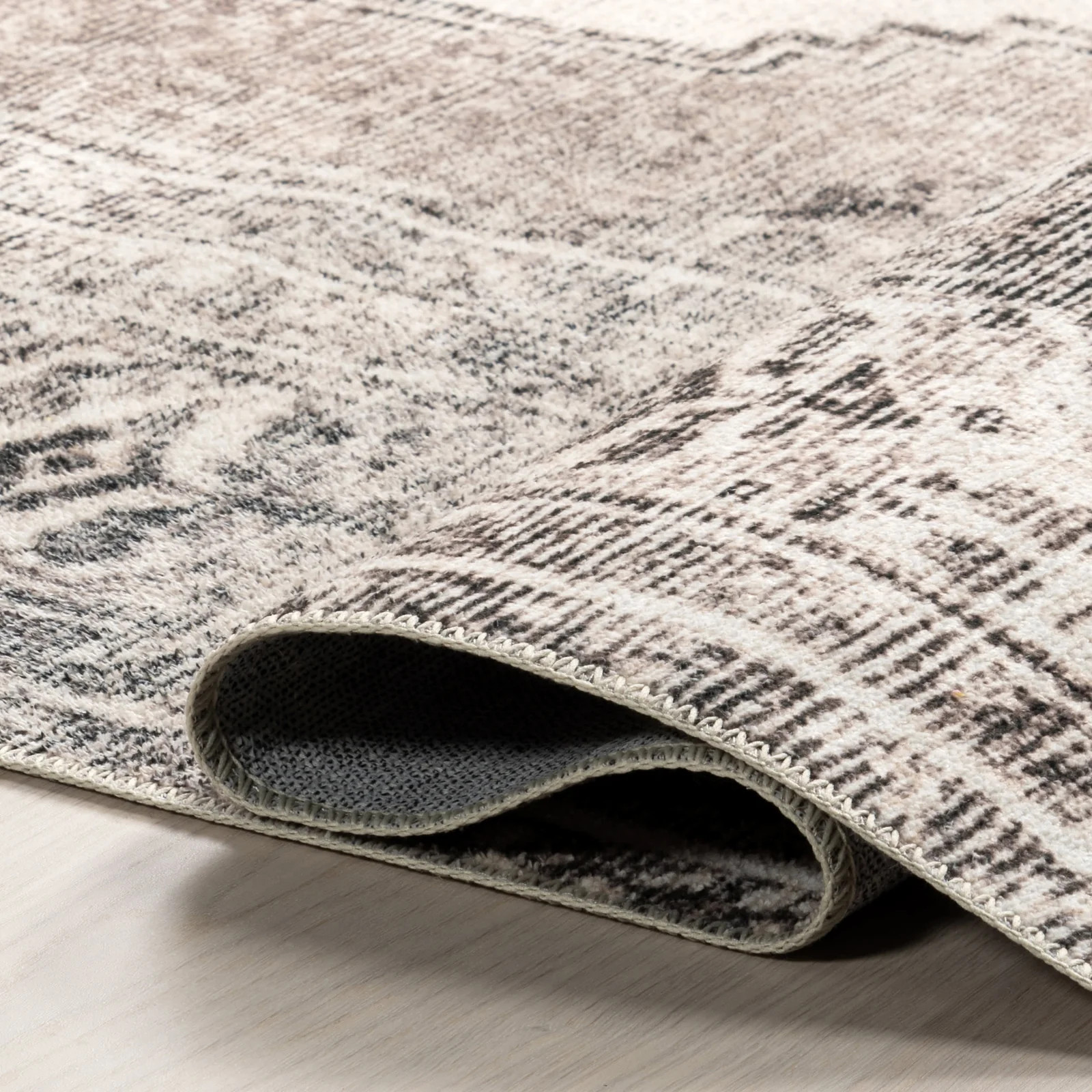 Plated Medallion Washable Rug | Rugs USA