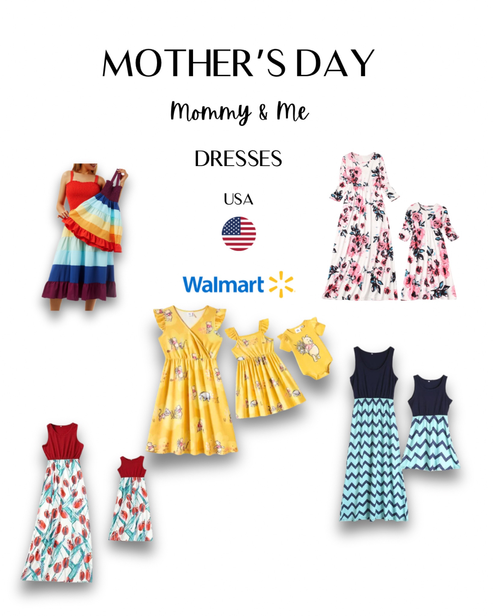 Add a pop of color to Mom & Mini's wardrobe this Mother's Day with this vibrant and playful collection from Walmart! From chic florals to bold patterns, each piece is designed to brighten your day and elevate your matching style.

#LTKBaby #LTKKids #LTKFamily