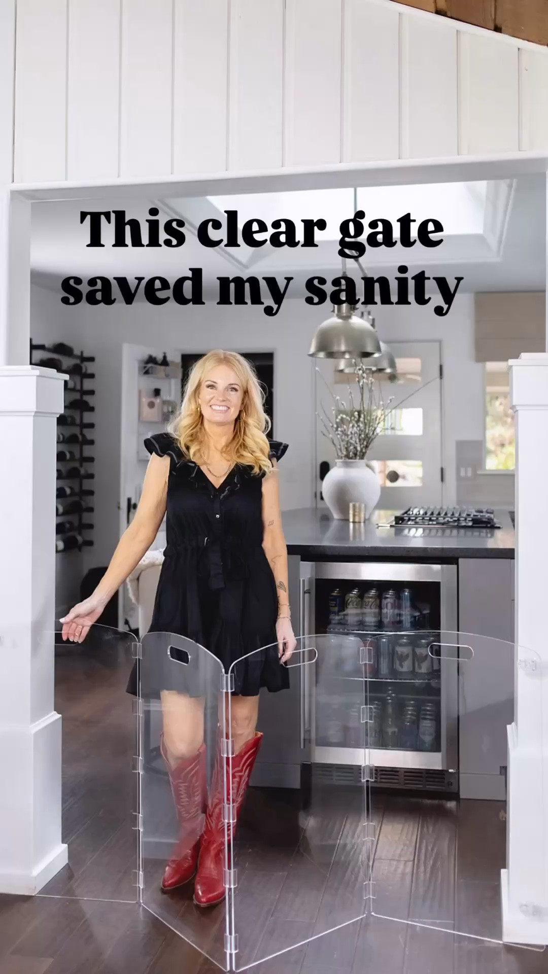 If you have pets, this clear acrylic gate is a game changer. Keeps them out without ruining your space.

Renter friendly, no drilling, and folds flat when not in use.

Quick shop everything here.


#LTKmomlife #LTKdayinmylife #LTKHome