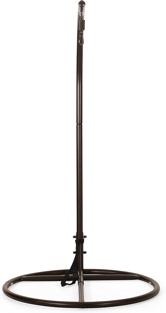 Christopher Knight Home Briggs Indoor/Outdoor Hanging Chair Stand Only - Brown | Amazon (US)