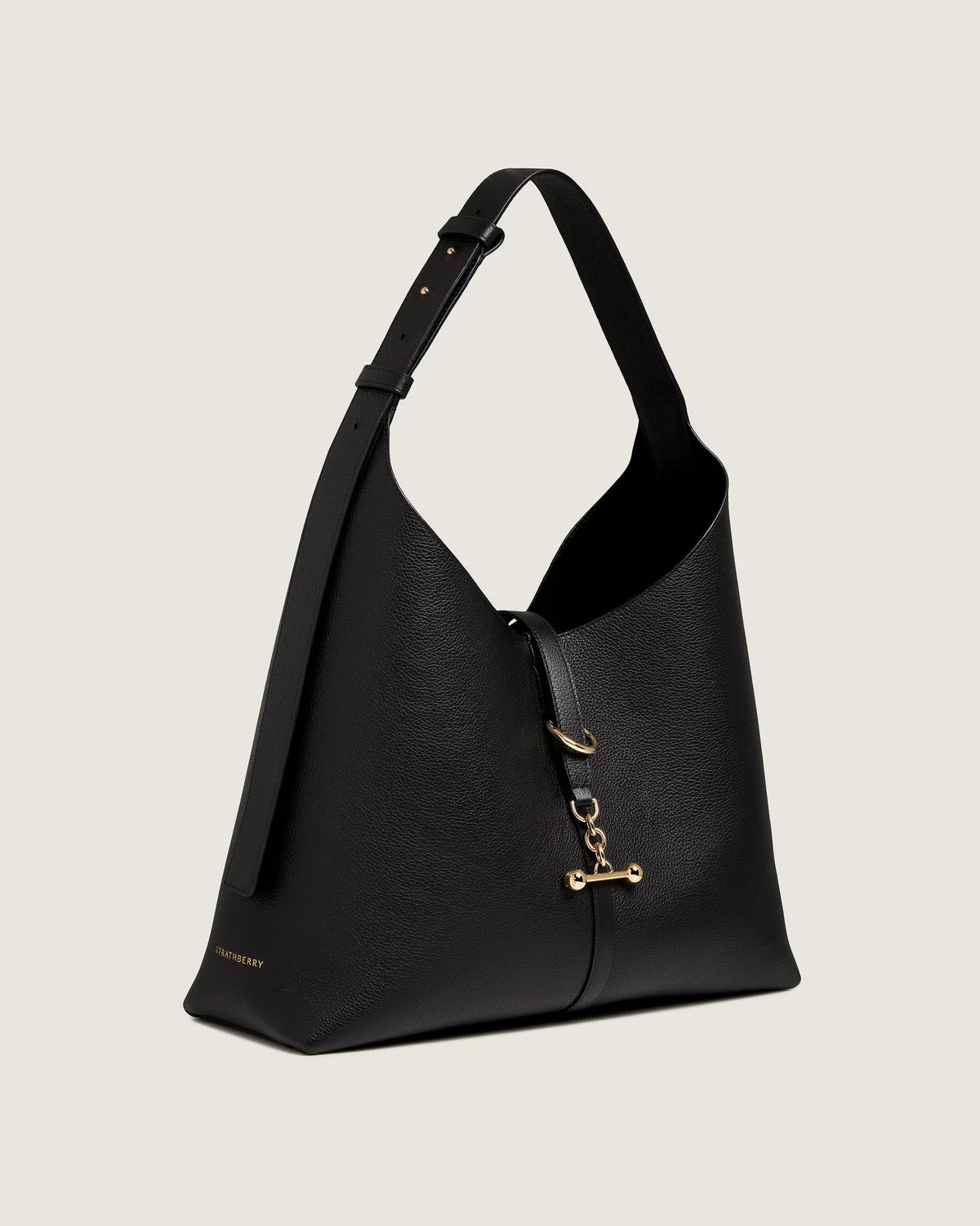 Strathberry - Kite Hobo Maxi - Black | Strathberry