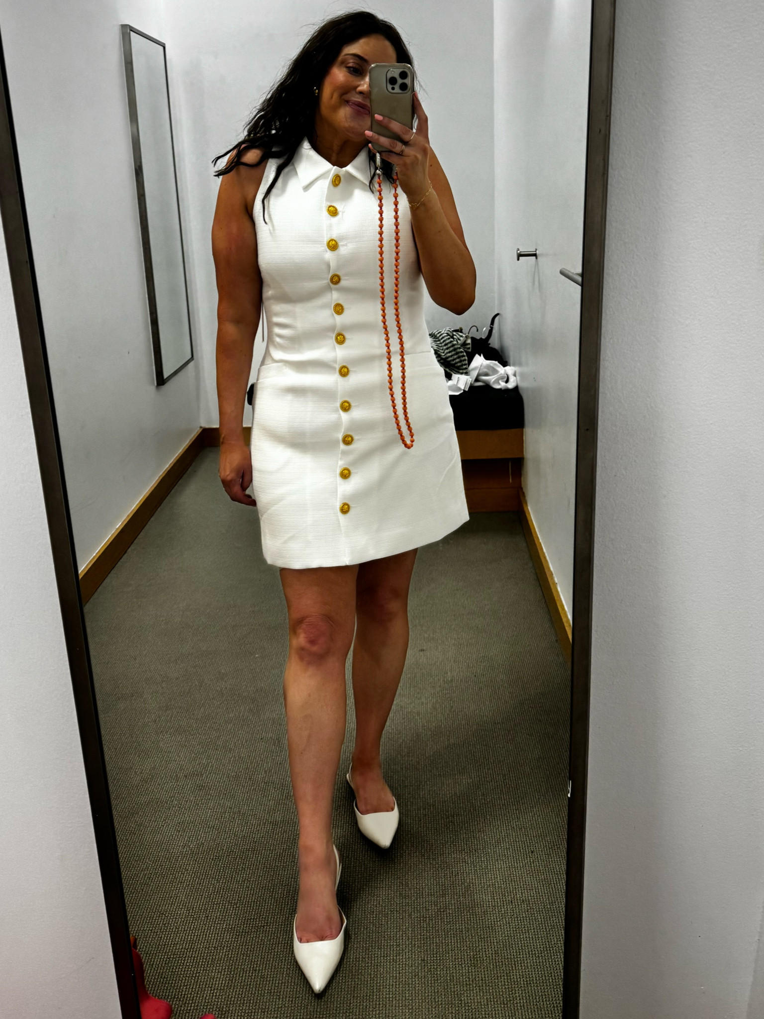 Cute little preppy vest dress in faux tweed from Bloomingdale’s brand Aqua. Goes up to XXL,  but throw style runs a size smaller. 25% off right now. 

#LTKtravel #LTKfindsunder100 #LTKsalealert