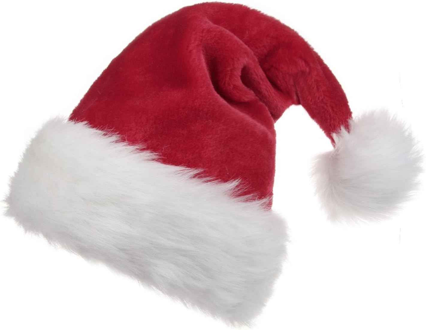 B-Land Unisex-Adult's Santa Hat, Christmas Hat for Adults Women Men Extra Thicken Xmas Holiday Ha... | Amazon (US)