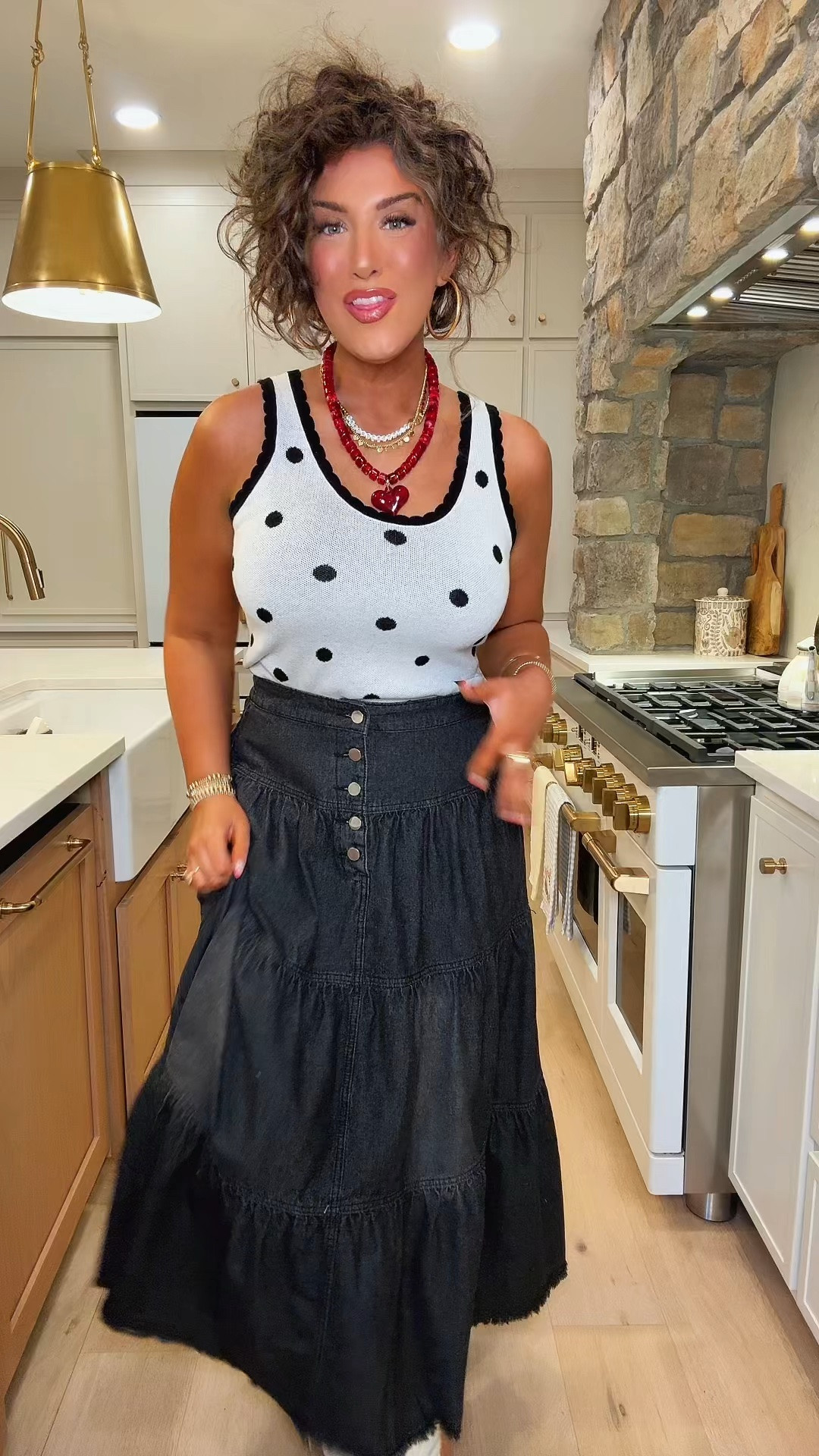 This skirt is giving all of the FP vibes but for a fraction of the price. 🙌🏻 I have it in the light blue but also had to snag it in the black for a more edgy vibe!

#LTKootd #LTKMidsize #LTKdayinmylife