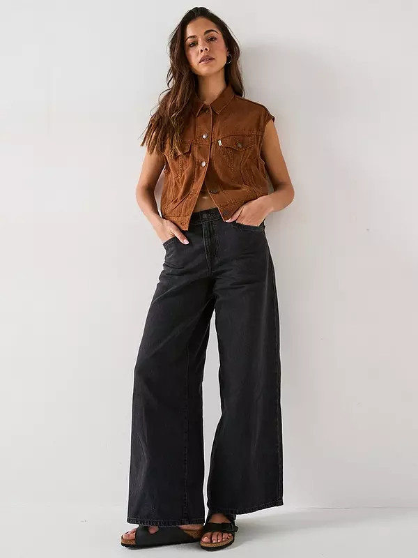 Levi's 94 Baggy Wide Leg Jeans - Over Exposure | Very (UK)