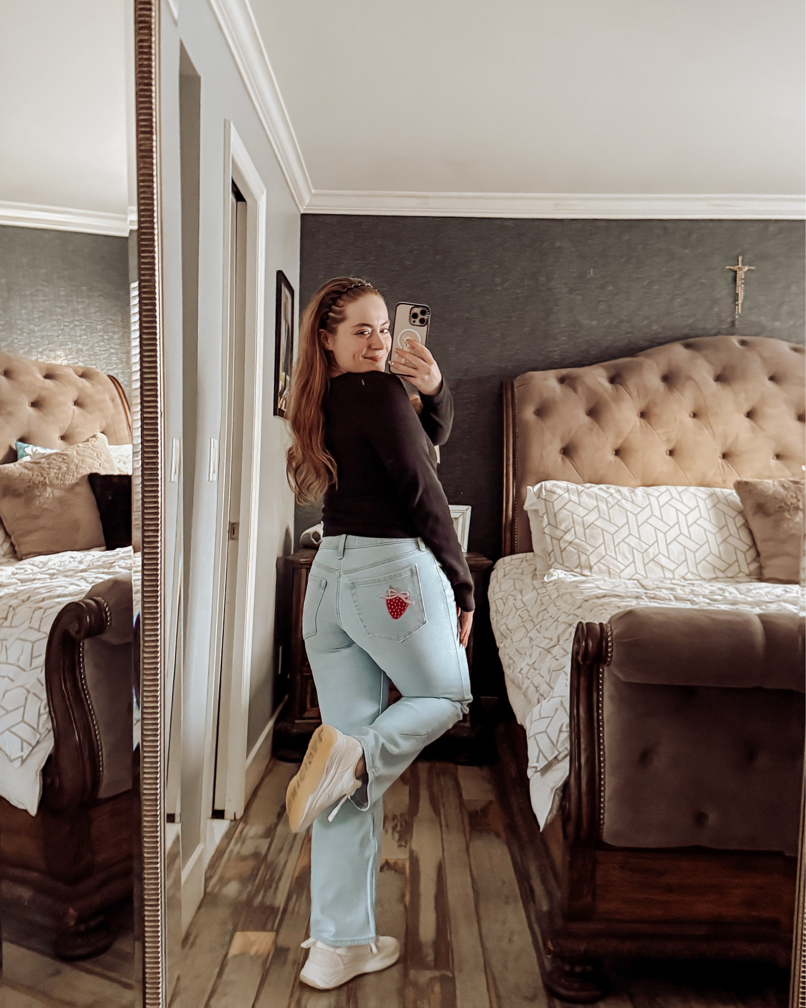 the perfect spring jeans #strawberryjeans #hollisterjeans 

#LTKSeasonal #LTKSpringSale #LTKStyleTip