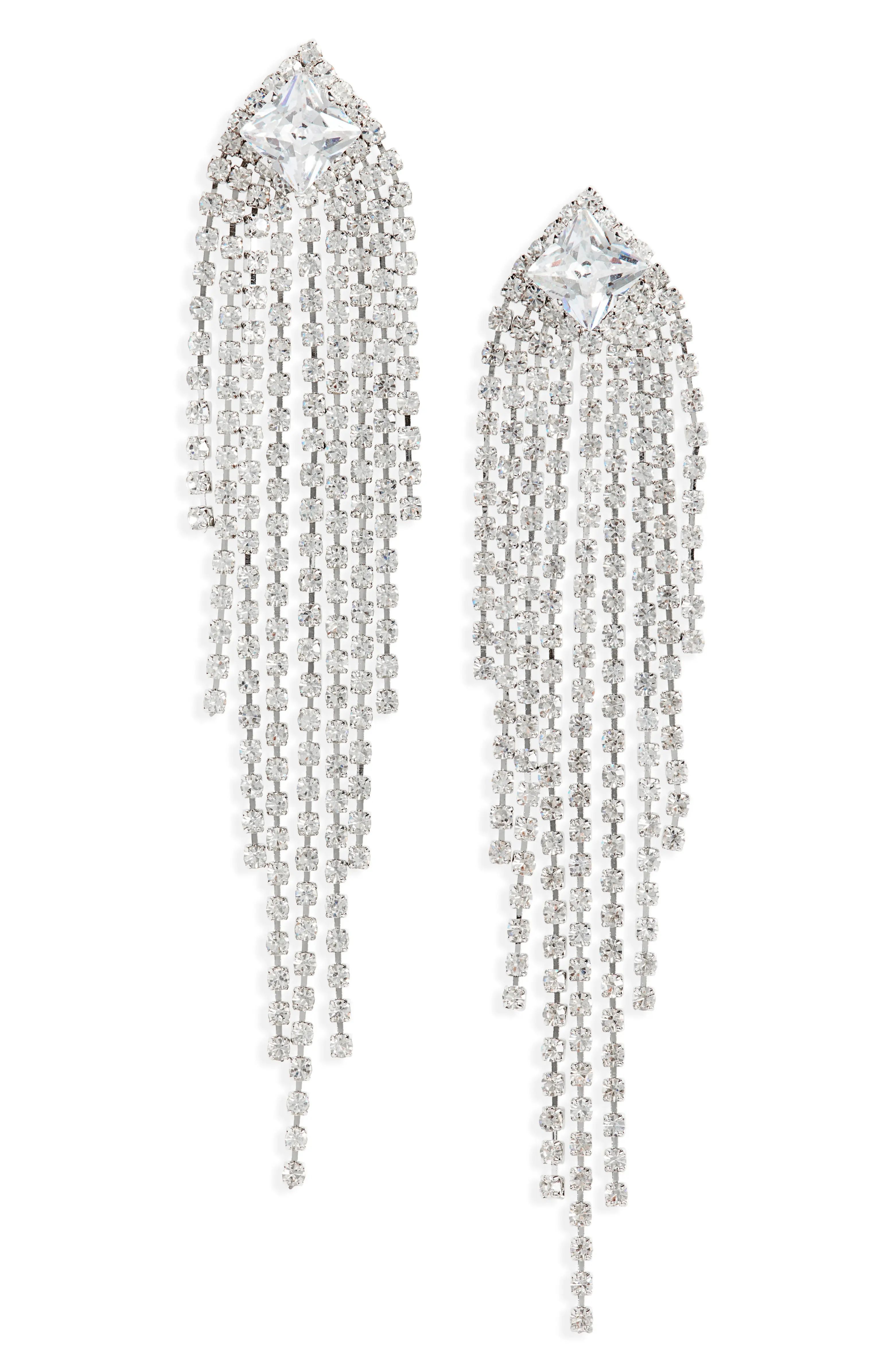 Crystal Linear Drop Earrings | Nordstrom