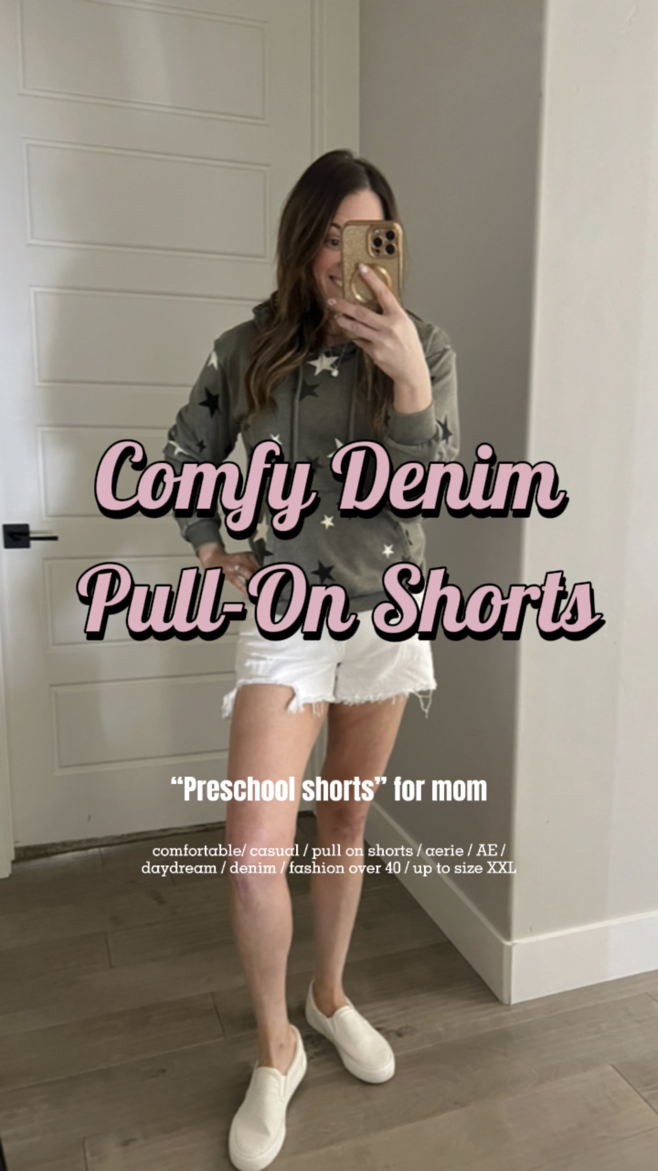 Comfy denim shorts for summer ☀️

#LTKsalealert #LTKSeasonal #LTKunder50