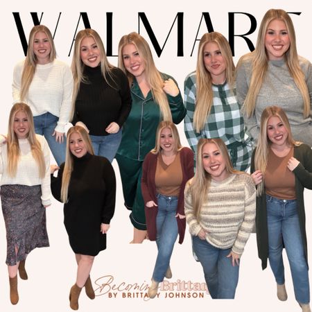 Size large/XL SIZE 12 Walmart fashion haul! Walmart midsize loungewear jeans Walmart tops sweaters cardigans 

#LTKmidsize #LTKSeasonal #LTKHoliday
