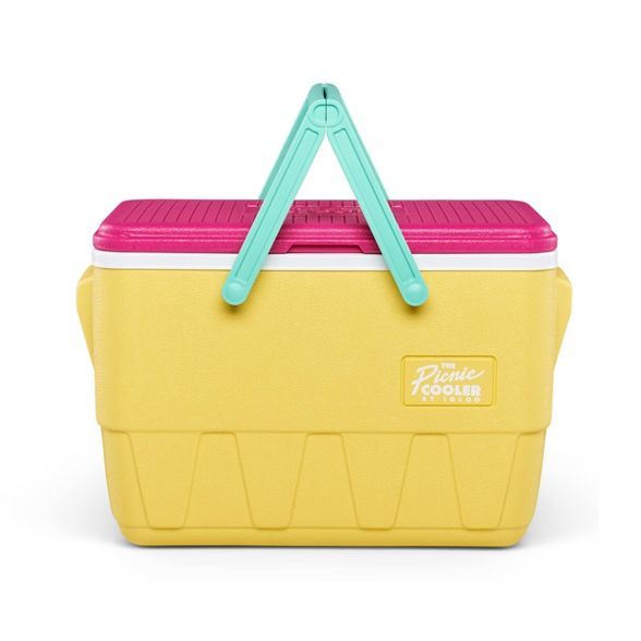 Igloo Picnic Basket Retro 25qt Cooler - Sunshine Yellow | Target