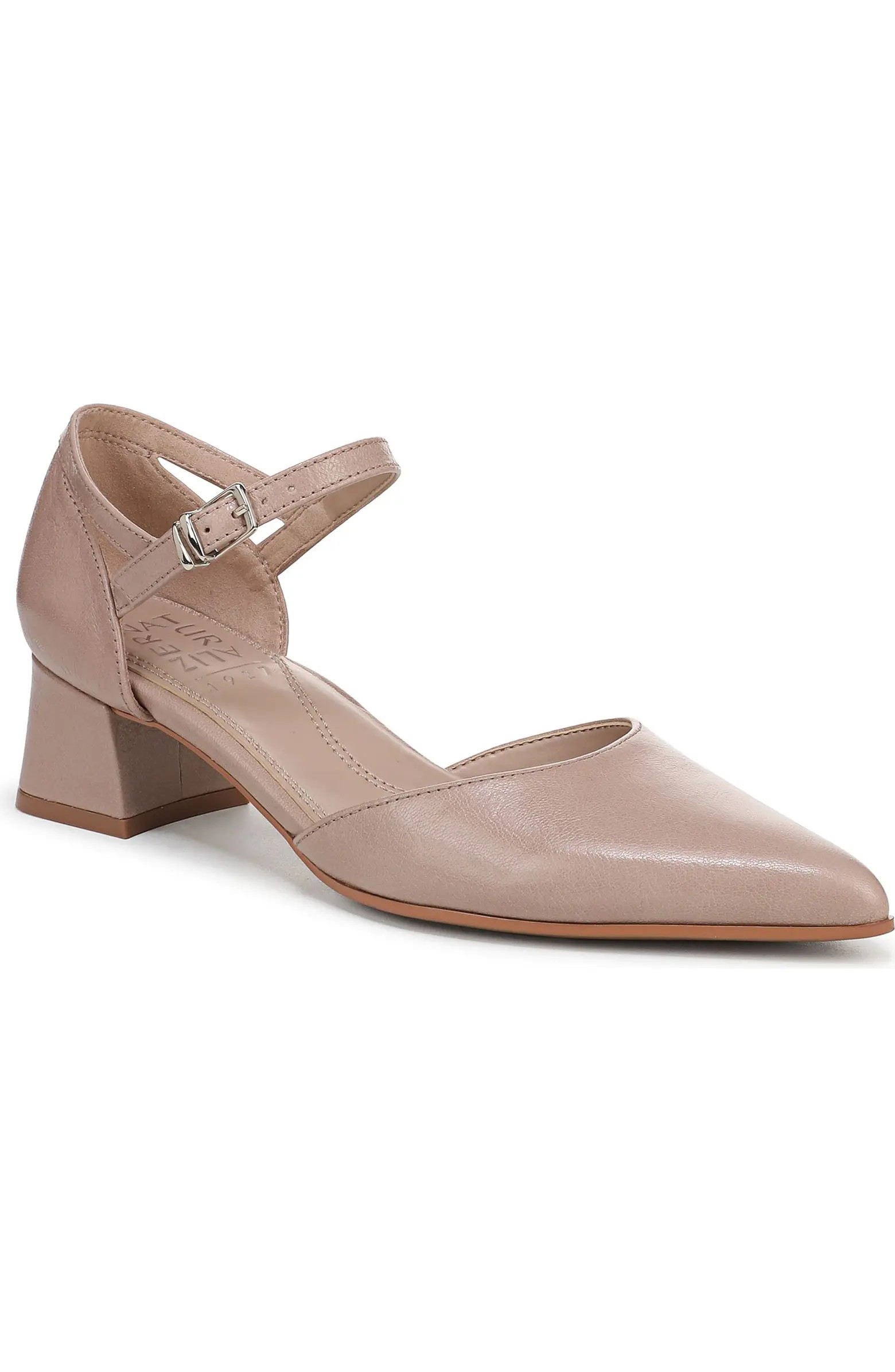 Maddox Ankle Strap Pointed Toe Pump (Women) | Nordstrom