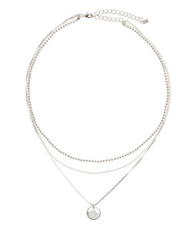 H&M Triple-strand Necklace $9.99 | H&M (US)
