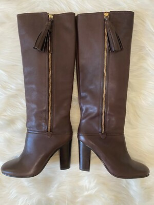 COACH Therese Kneehigh Boot - Dark Brown 7.5 US | eBay US