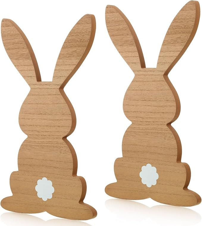 2 Pcs Bunny Cutting Chopping Board Cute Tray Board Kitchen Cutting Chopping Board for Butcher Veg... | Amazon (US)
