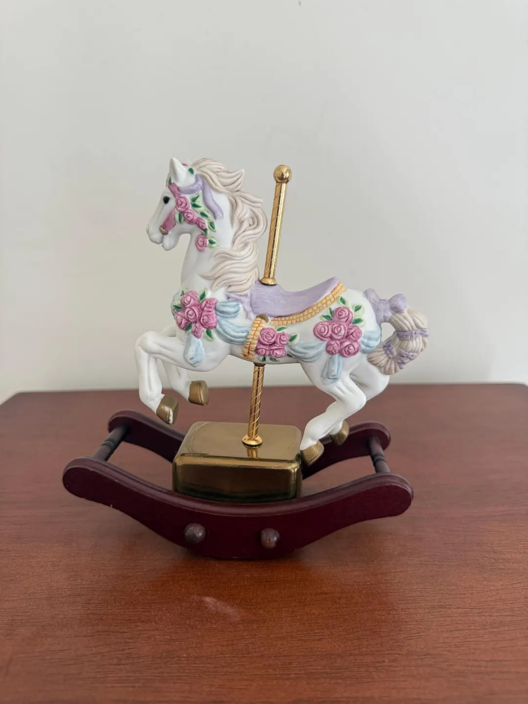 Vintage the San Francisco Music Box Company Rocking Horse Carousel - Etsy | Etsy (US)