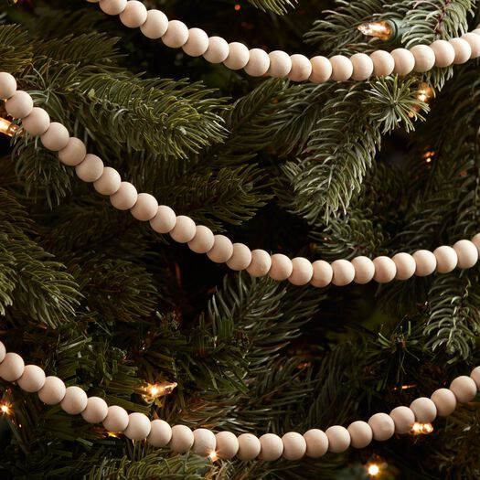 Natural Wood Bead Garland by World Market | World Market