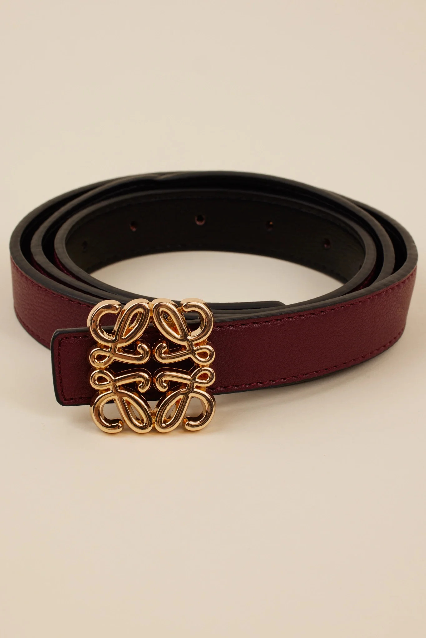 Rowan Belt- Burgundy | Avara