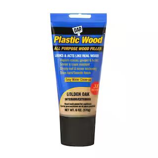 Plastic Wood 6 oz. Gold Oak Latex Wood Filler (6-Pack) | The Home Depot
