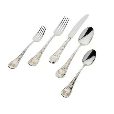 Butterfly 20 Piece 18/10 Stainless Steel Flatware Set, Service for 4 | Wayfair Professional