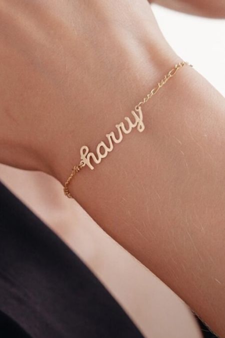 Monogram jewelry 
Name jewelry 
This is a great gift idea! 

#LTKFamily #LTKStyleTip #LTKGiftGuide