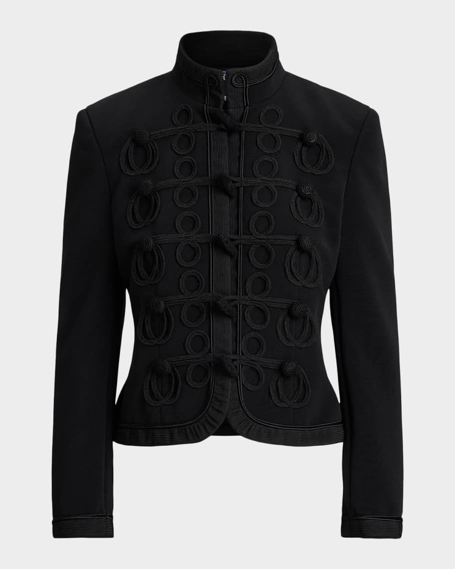 Polo Ralph Lauren  Soutache-Trim Band Jacket | Neiman Marcus