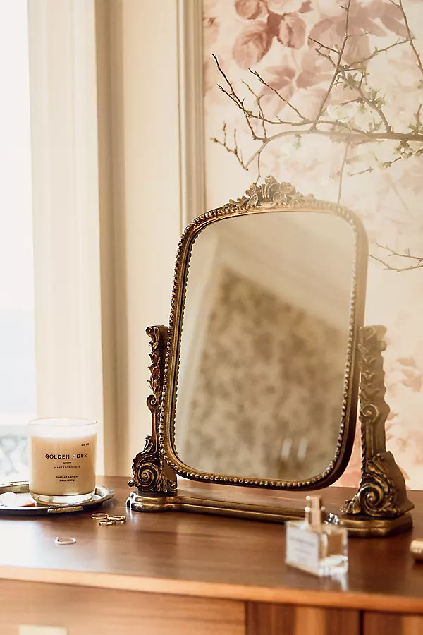 The Gleaming Primrose Vanity Mirror | Anthropologie (US)