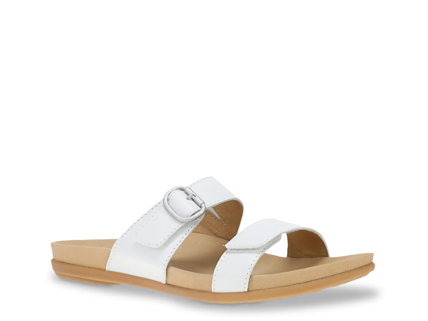 Dansko Justine Sandal | Women's | White | Size EU 39 / US 8.5 | Sandals | Footbed | DSW