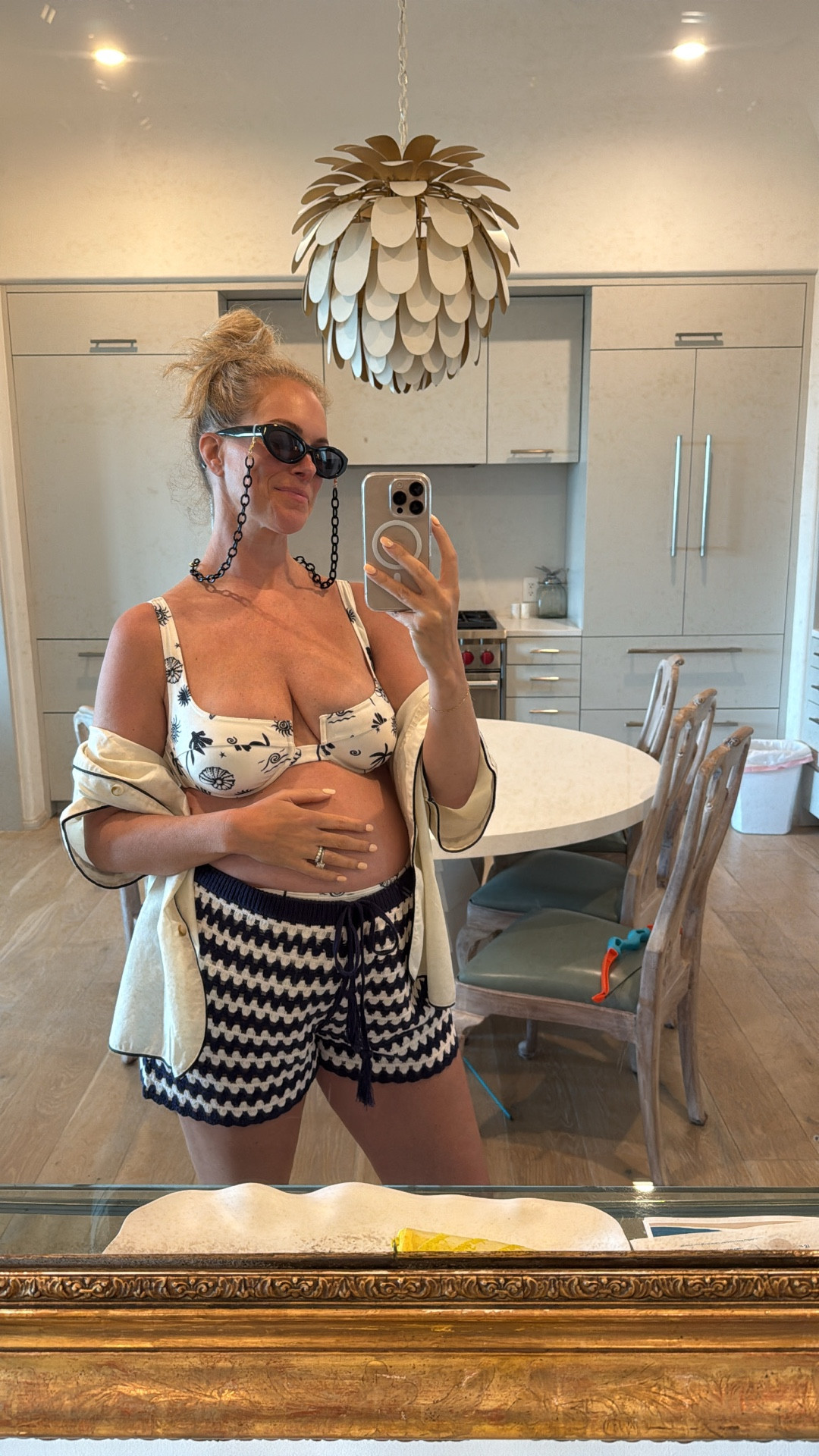 Bumpin’ at the beach! Love these crochet shorts that are on sale for $20! Beach outfit, vacation outfit, maternity swim

#LTKSaleAlert #LTKBump #LTKTravel