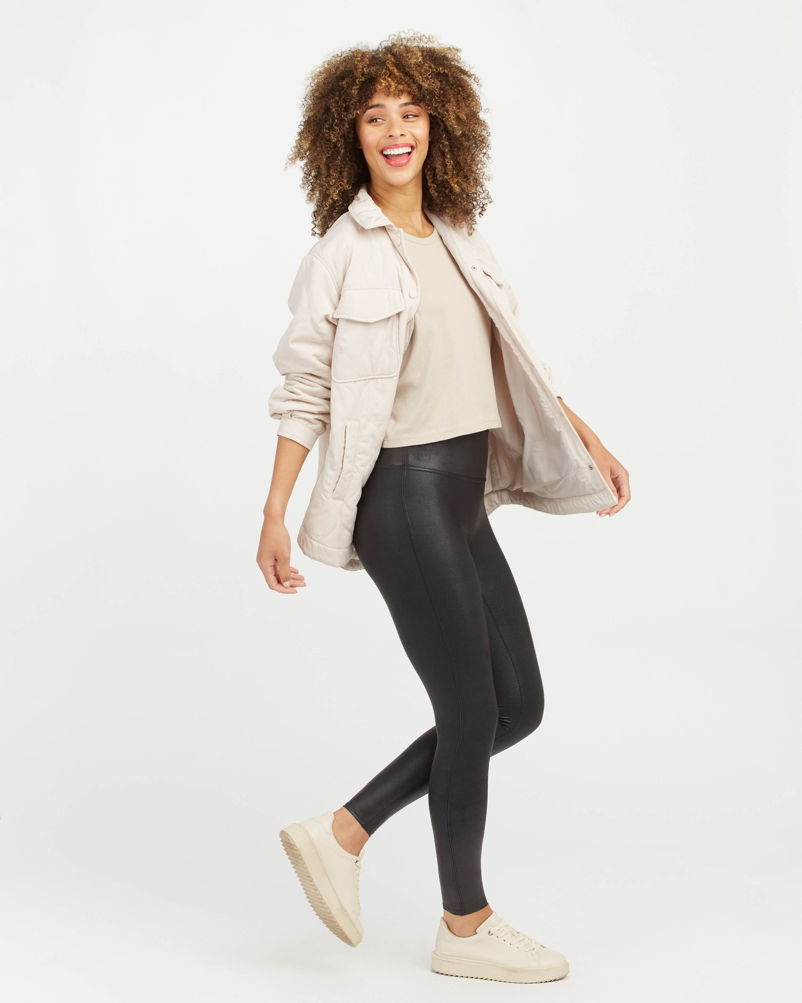 Faux Leather Leggings | Spanx
