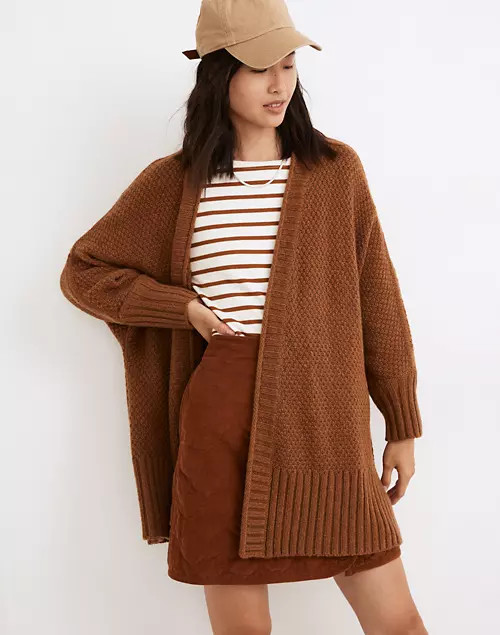 Whitley Open Cardigan Sweater | Madewell