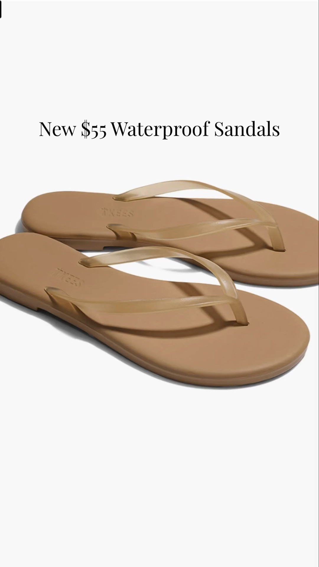 New tkees waterproof sandals 😍