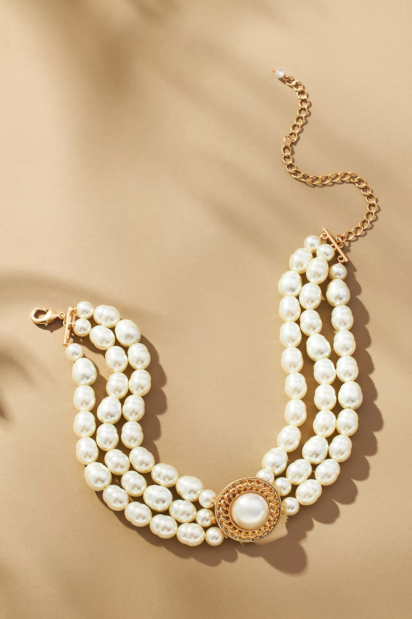 Layered Stone Choker Necklace | Anthropologie (US)