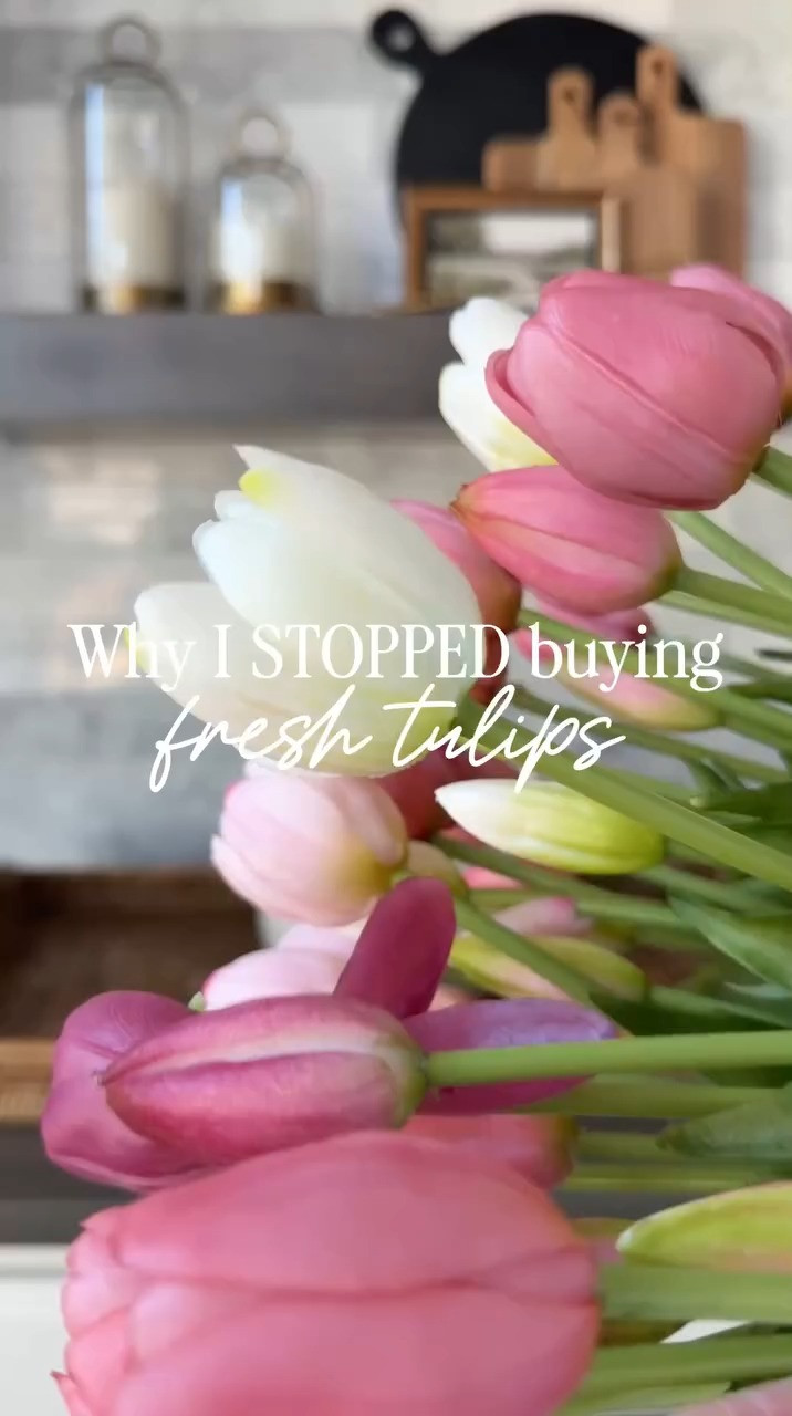 Flowers that stay perfect all season long! 🌷 No wilting, the colors stay vibrant, no allergies are triggerd + you don't have to change the water.  

 #LTKmorningroutine #LTKSeasonal #LTKHome