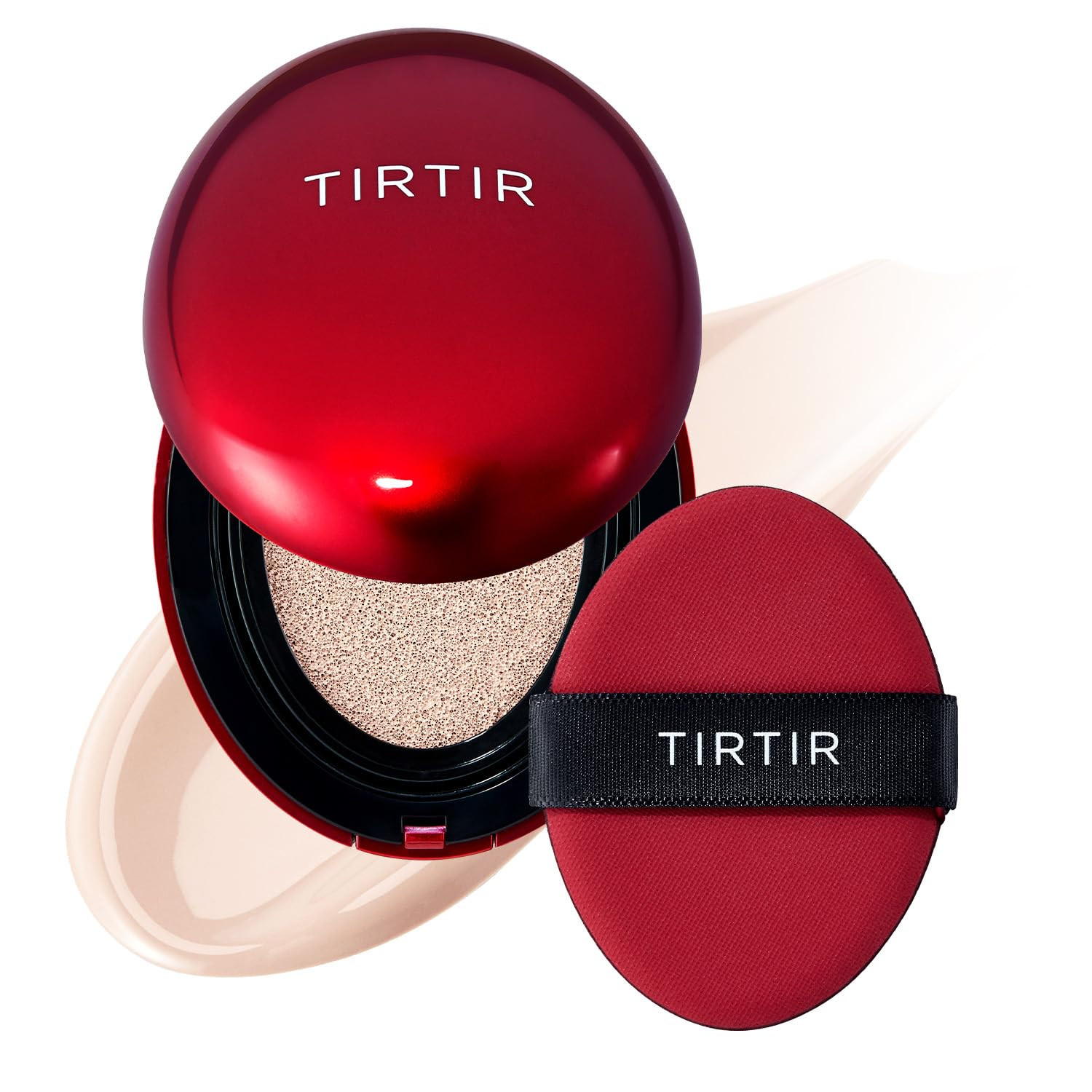TIRTIR Mask Fit Red Cushion Foundation | Full coverage, Weightless, Skin fit, Satin Glow Finish, ... | Amazon (US)