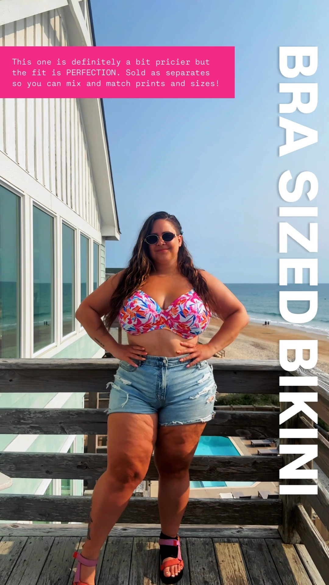 Bra sized underwire bikini! 

Top: US 38L 
Bottom: US 12 / LARGE 

Shorts: size 18!! (Recommend sizing up for strigid fit shorts even in curvy!) 

#ltkcurves #ltkmidsize #ltkplussize #underwire #bikini 

#LTKSummerEdit #LTKSwim #LTKStyleTip