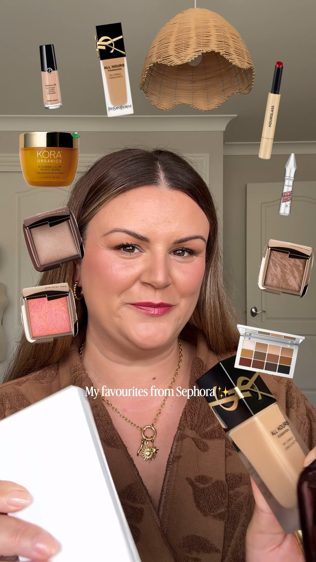 My favourites from Sephora! Make sure you sign up to be a Beauty Pass member to get early access to Hourglass and also collect those points ✨ 
Foundation - MN6
Concealer - 4
Face Powder - Dim Light
Blush - Luminous Flush
Bronzer - Bronze Light 
Gimme Brow - 3 

#LTKbeauty #LTKstyletip #LTKaustralia