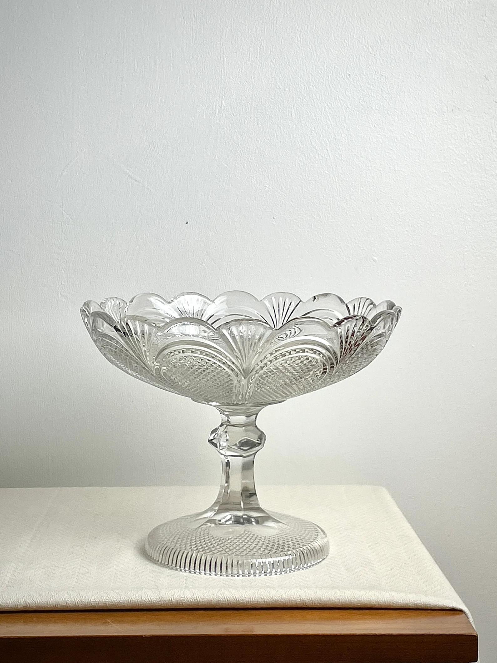 Antique Edwardian Large Fruit Tazza Centerpiece by George Davidson Glass, 19th C Victorian Style ... | Etsy (US)