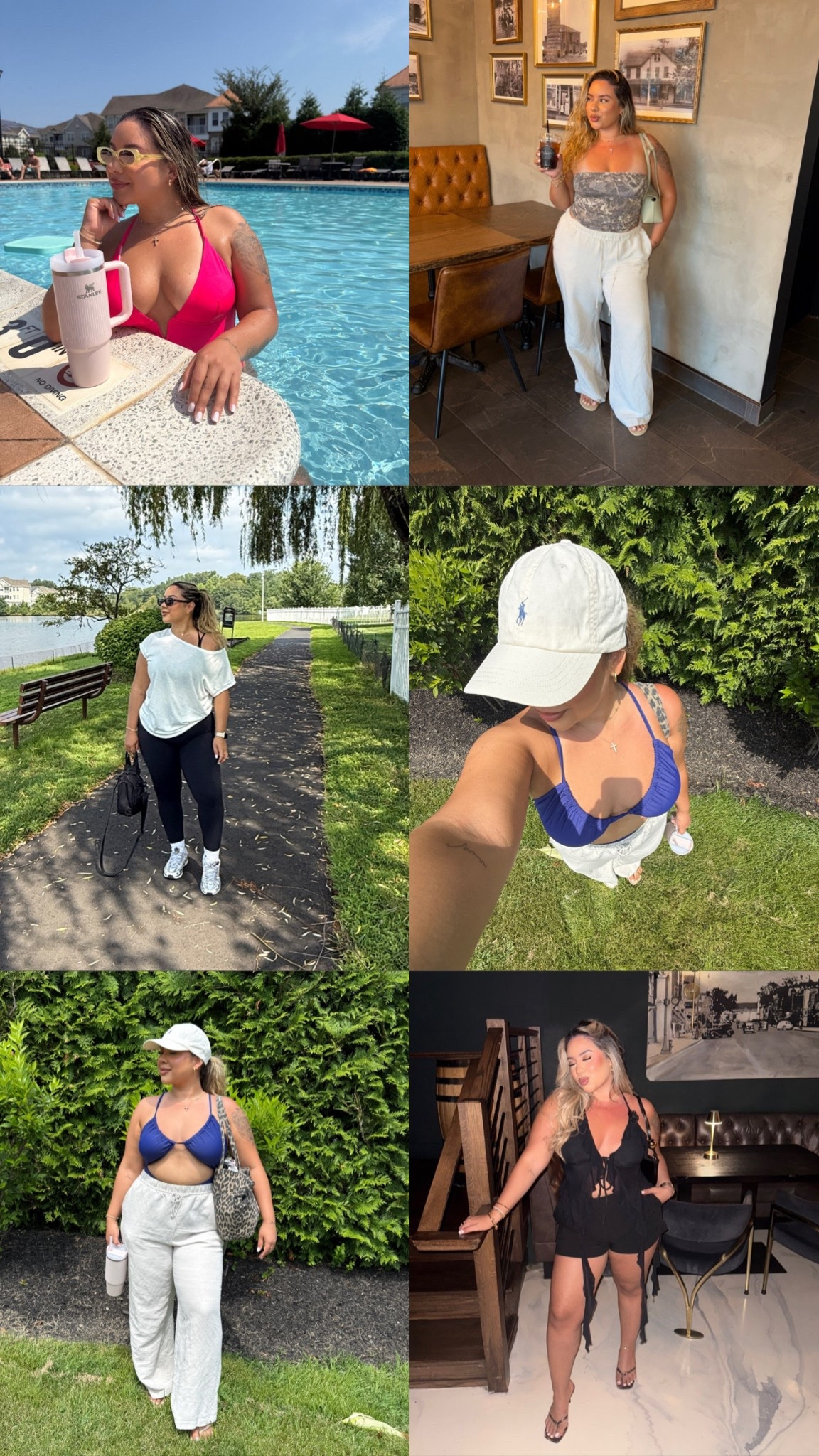 Everything I wore this weekend ☀️

#LTKSeasonal #LTKMidsize #LTKStyleTip