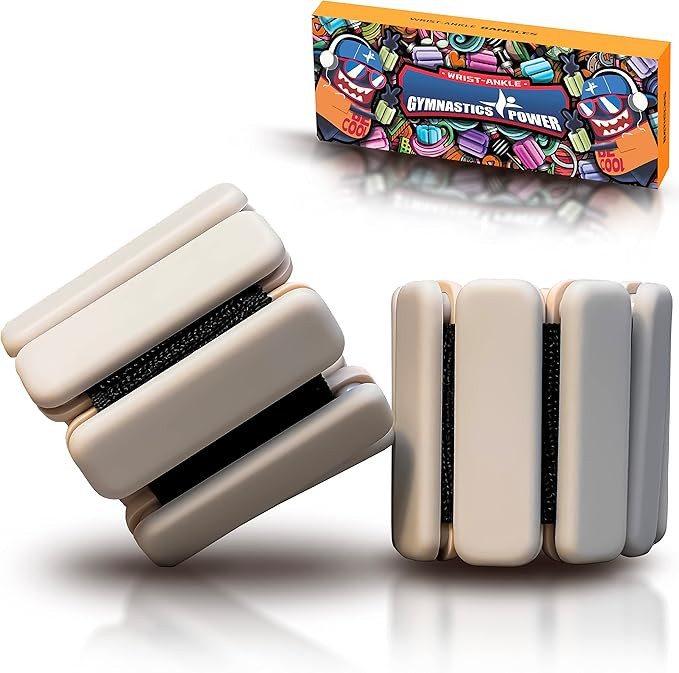 Gymnastics Power Wrist Ankle Bangles Weights For Women And Men - dumbbells Bracelet for Walking, ... | Amazon (US)