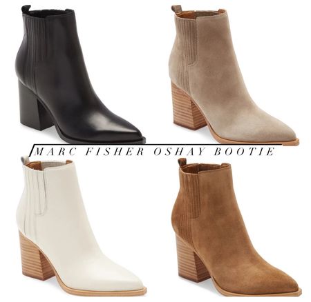 Marc fisher oshay bootie on sale 
Basic bootie for fall
Neutral wardrobe 
Staple wardrobe 
