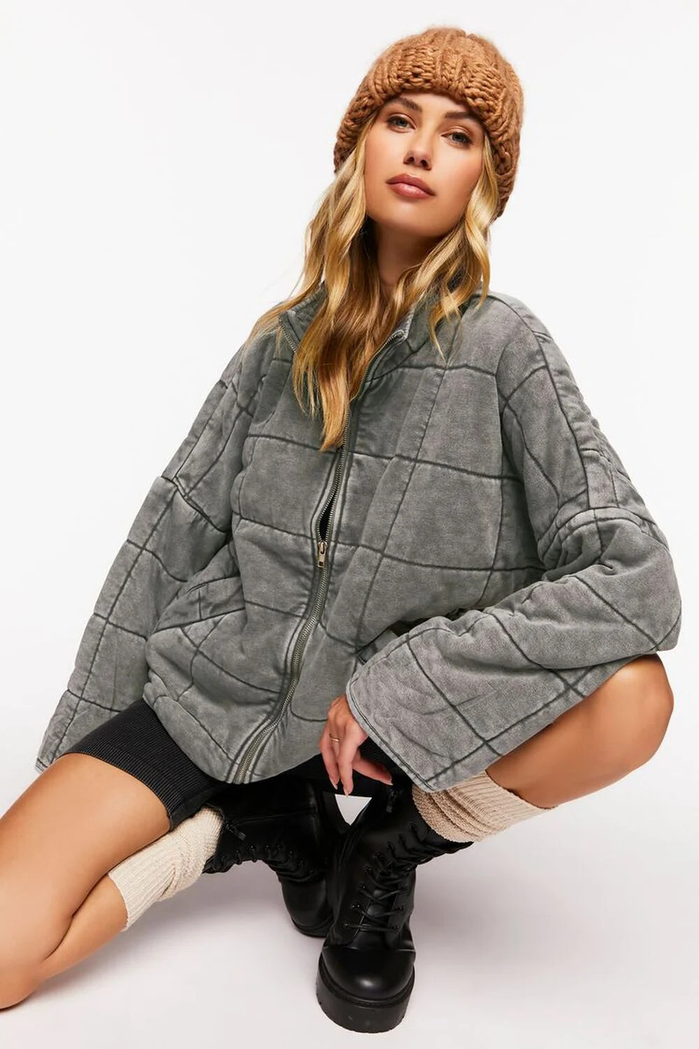 Quilted Zip-Up Jacket | Forever 21 (US)