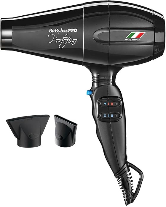 BaBylissPRO Nano Titanium Portofino Ionic Hairdryer with High Performance Italian Motor, 1875 wat... | Amazon (CA)