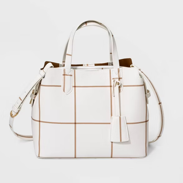 Triple Compartment Satchel Handbag - A New Day™ | Target