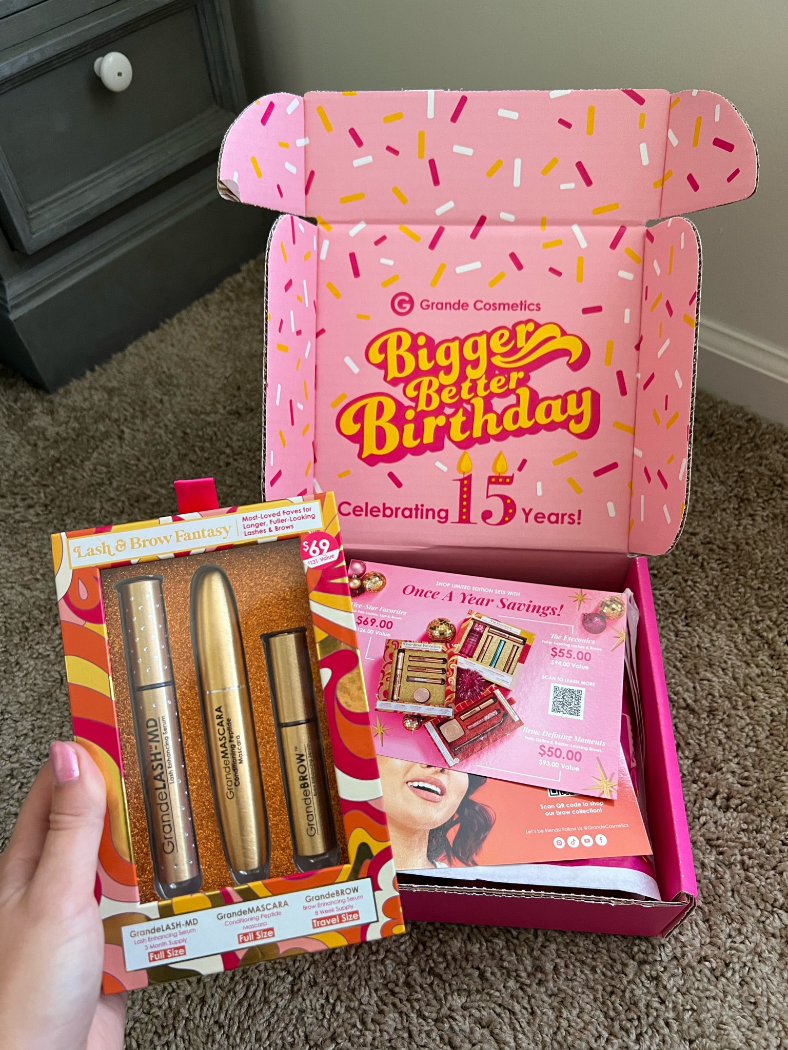 Grande Cosmetics - Lash and Brow Serum Fantasy Set 

#LTKbeauty #LTKfindsunder100 #LTKstyletip