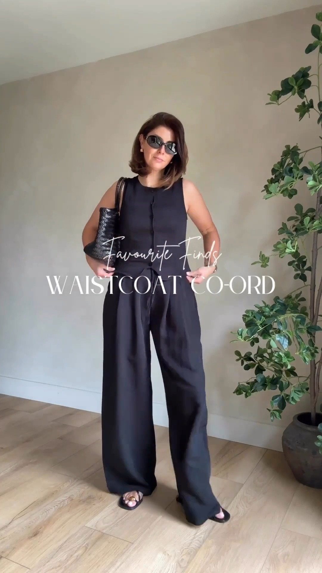 Favourite Finds: The Waistcost Co-ord

I’ve been harping on about this waistcoat co-ord over on my YouTube channel for weeks now so it definitely qualifies as one of my ‘Favourite Finds’ #EmmaHillFavouriteFinds 
- It’s available in 6 wearable colours that will integrate well into any wardrobe
- Wide leg flowing trousers 🤌🏼
- Elasticated waistband for comfort
- Decent leg length (I’m 5’9 with a 34” inseam)
- Textured viscose blend fabric
- Washes well, doesn’t shrink or loose shape
- Dress it up or down with a change of accessories
- Wear as separates with other items in your wardrobe
- Always looks chic

Size reference:
I’m a UK size 10, 5’9 and I’m wearing a size M in both the waistcoat & trousers. The trousers are the standard length.

#LTKuk #LTKeurope #LTKsummer
