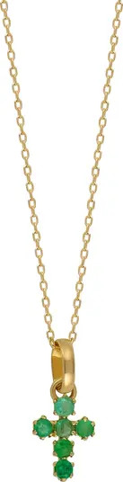Bony Levy El Mar Gemstone Cross Pendant Necklace | Nordstrom | Nordstrom