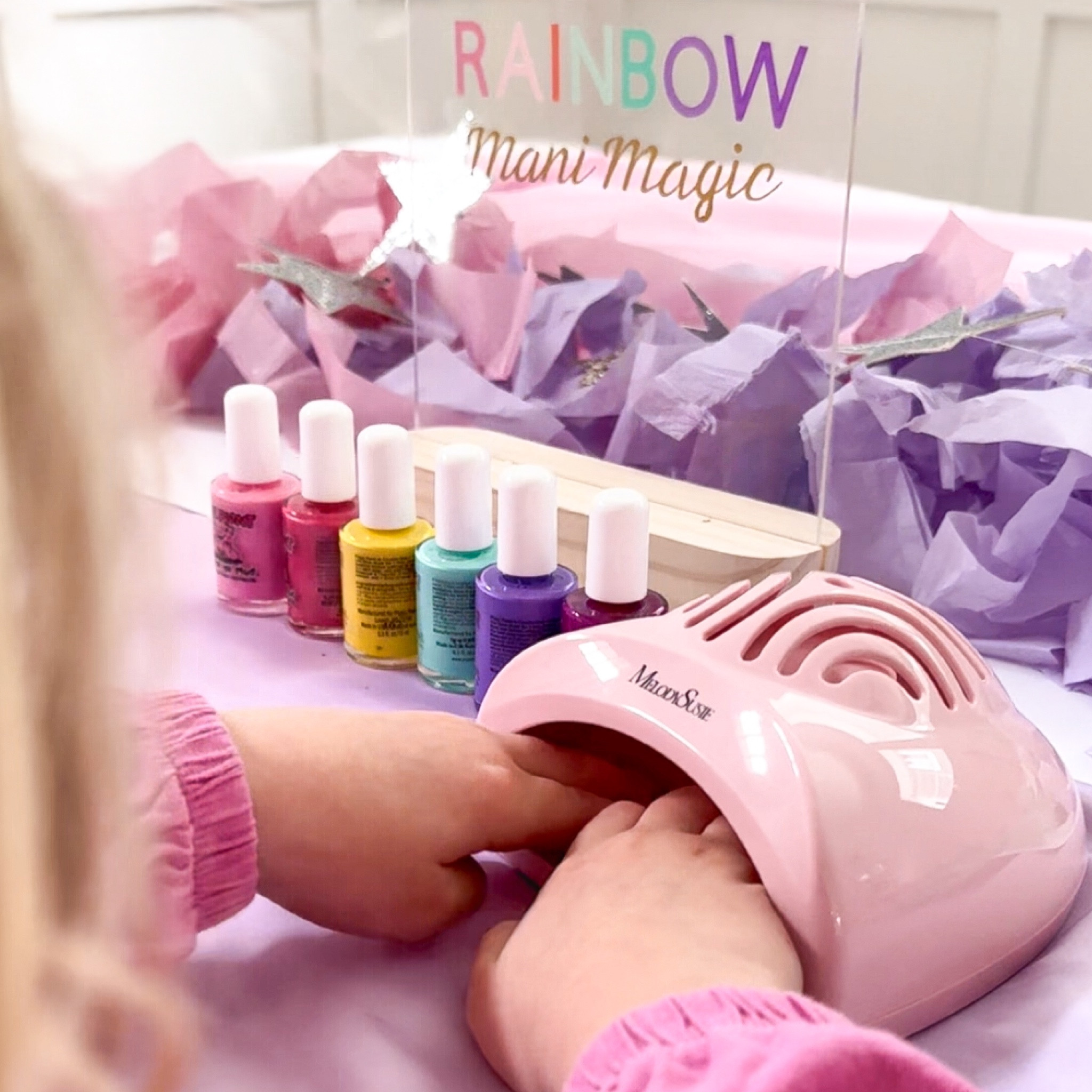 Mani Magic 🌈✨💜

#LTKParties #LTKKids